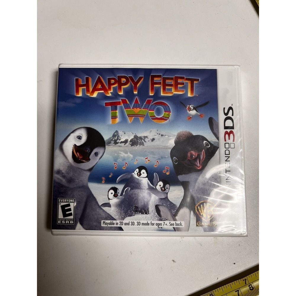 Happy Feet Two (Nintendo 3DS, 2011) New Sealed Game Everyone 011-006‎